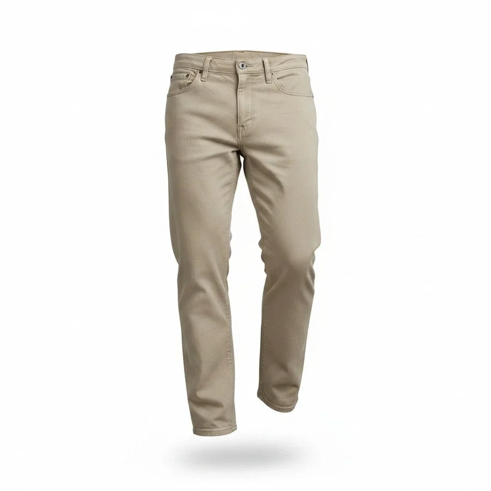 Levi's 514 Straight Fit Pants Men 30x32 Khaki Tan Twill Minimalist Capsule Work